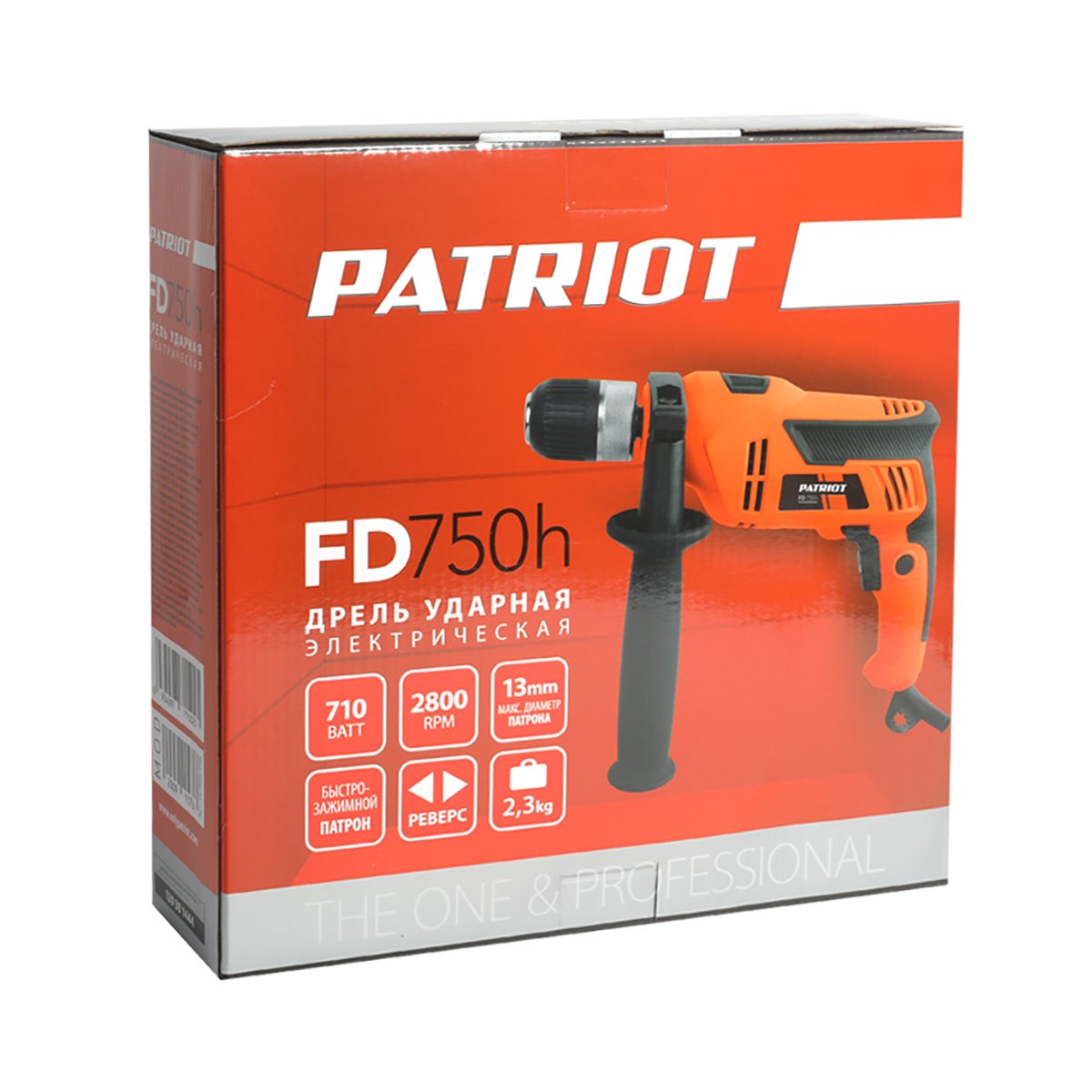 ДРЕЛЬ УДАРНАЯ FD 750H (1/5) "PATRIOT" 120301444 