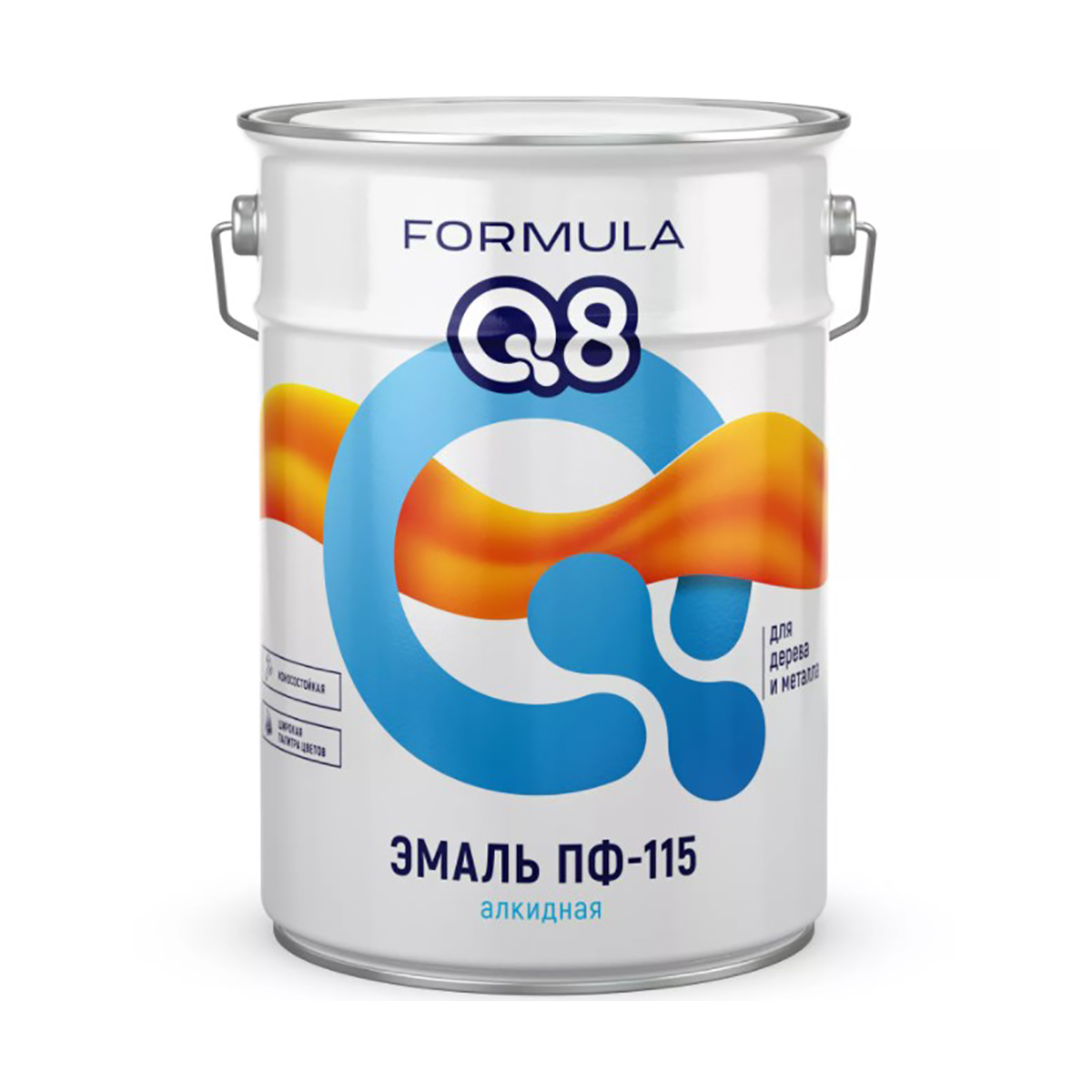 ЭМАЛЬ  ПФ-115  ЖЕЛТАЯ 20 КГ (1) "FORMULA Q8" 