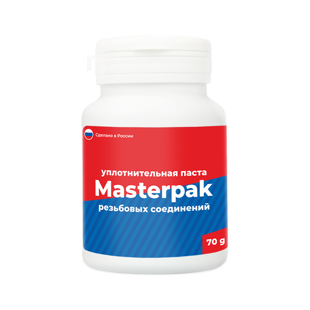 ПАСТА УПЛОТНИТЕЛЬНАЯ ДЛЯ РЕЗЬБОВЫХ СОЕДИНЕНИЙ 70 Г (1/5/65) "MASTERPAK" 