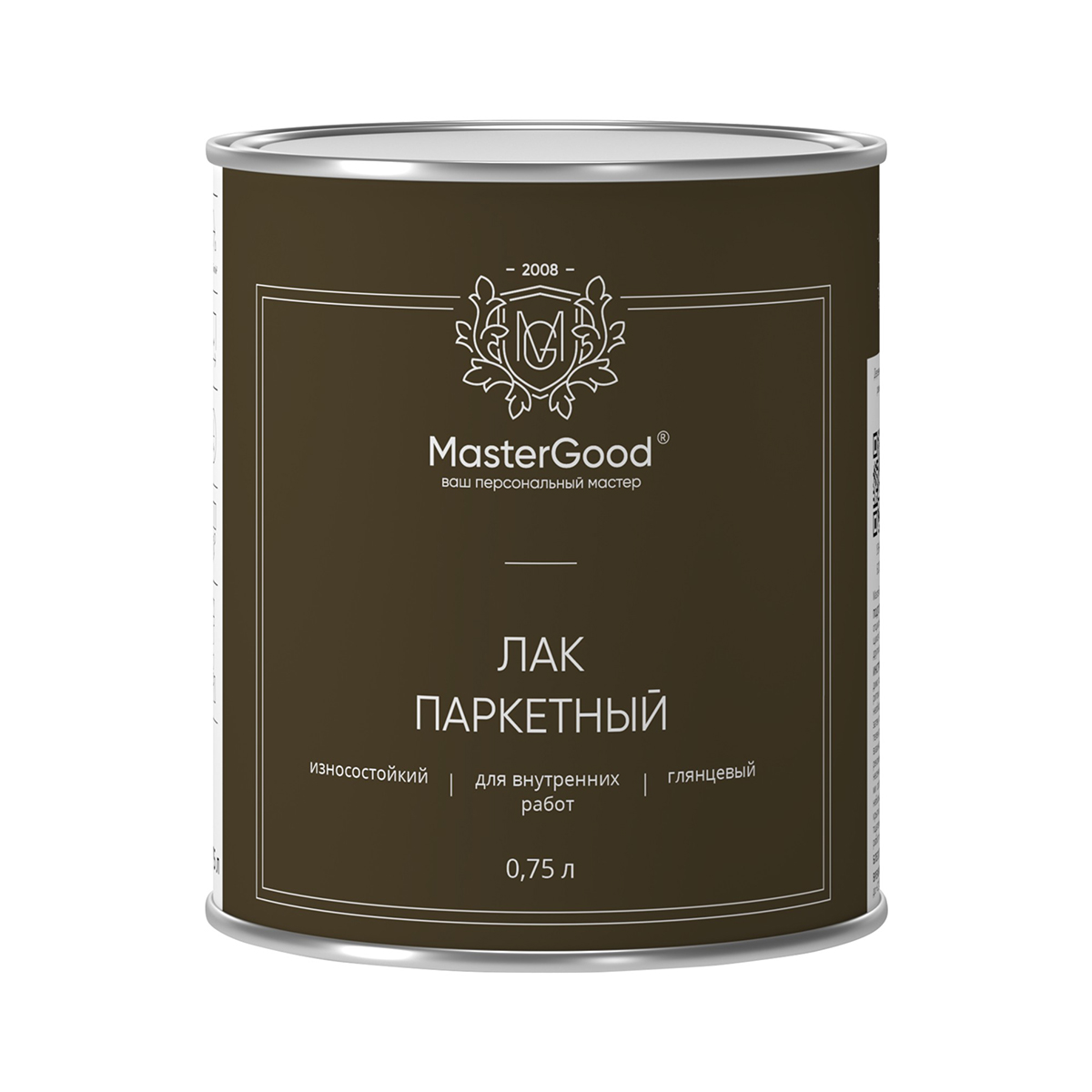 ЛАК ПФ-231 ПАРКЕТНЫЙ ГЛЯНЦ. 0,75 Л (1/12) "MASTERGOOD" 