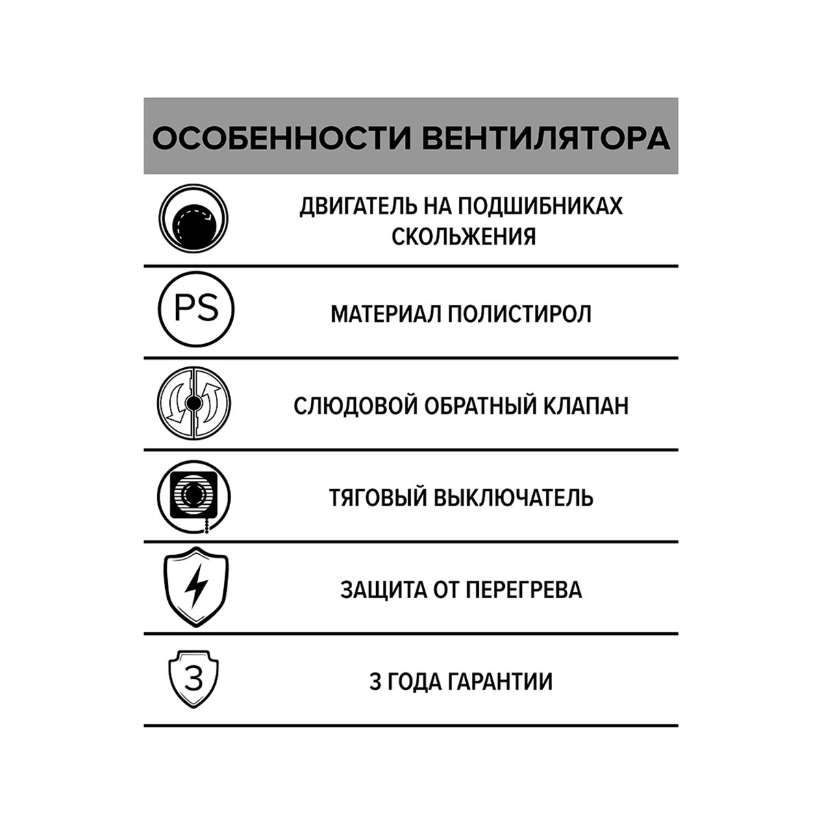 ВЕНТИЛЯТОР OPTIMA 5C ОСЕВОЙ С ОБРАТНЫМ КЛАПАНОМ D125 (1/18) "AURAMAX" 