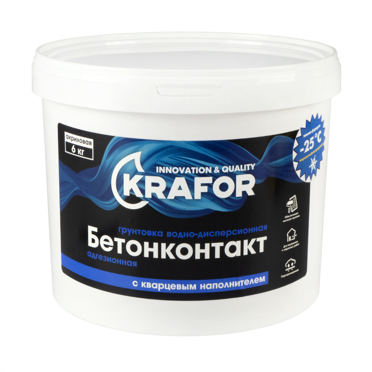 БЕТОН-КОНТАКТ  6 КГ (1) "KRAFOR" 