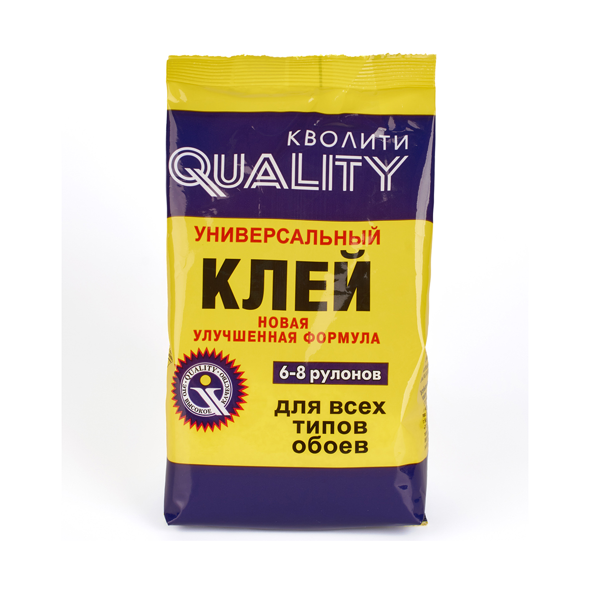 КЛЕЙ ОБОЙНЫЙ "QUALITY" УНИВЕРСАЛЬНЫЙ 200 Г (30) ПАКЕТ 