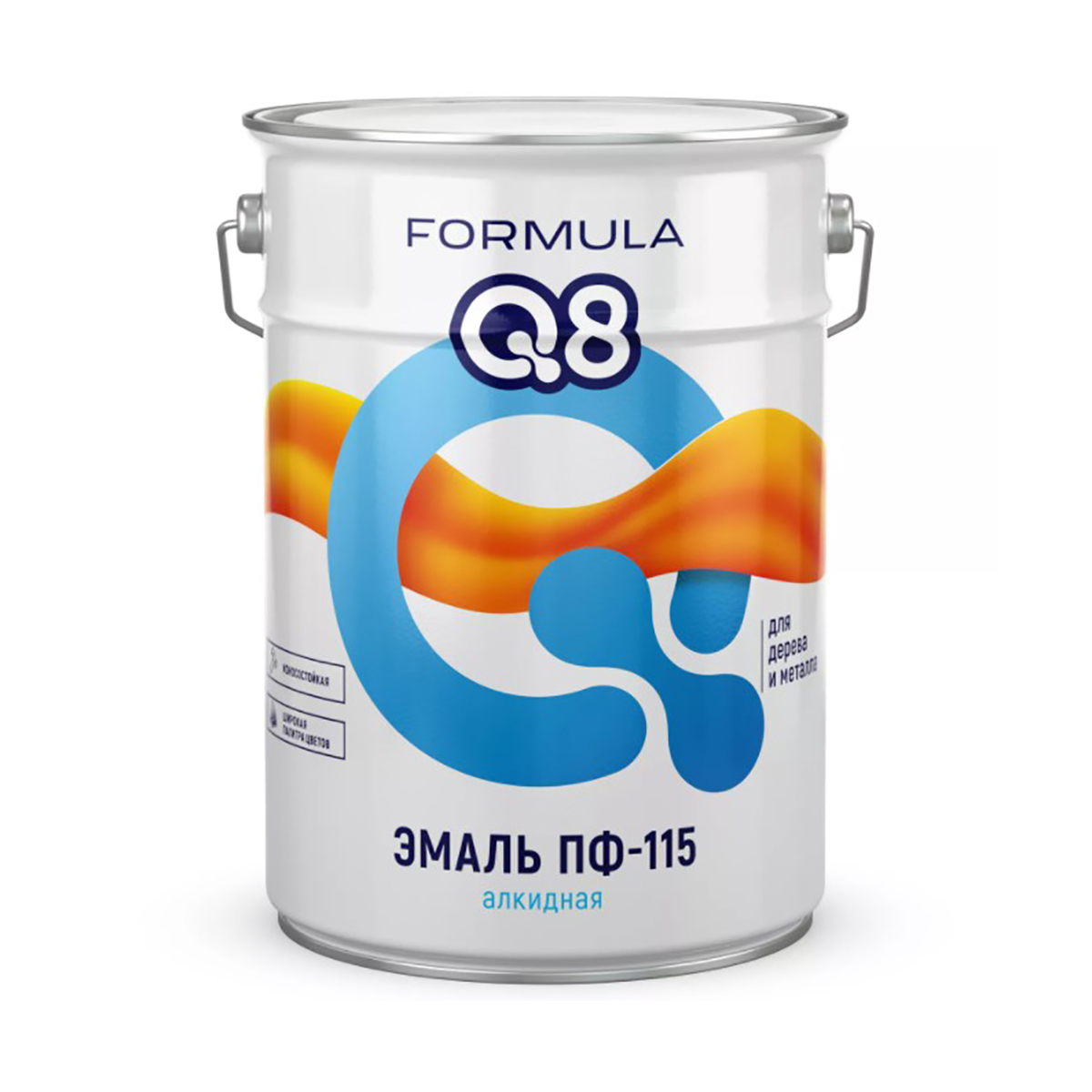 ЭМАЛЬ  ПФ-115  ЗЕЛЕНАЯ 20 КГ (1) "FORMULA Q8" 